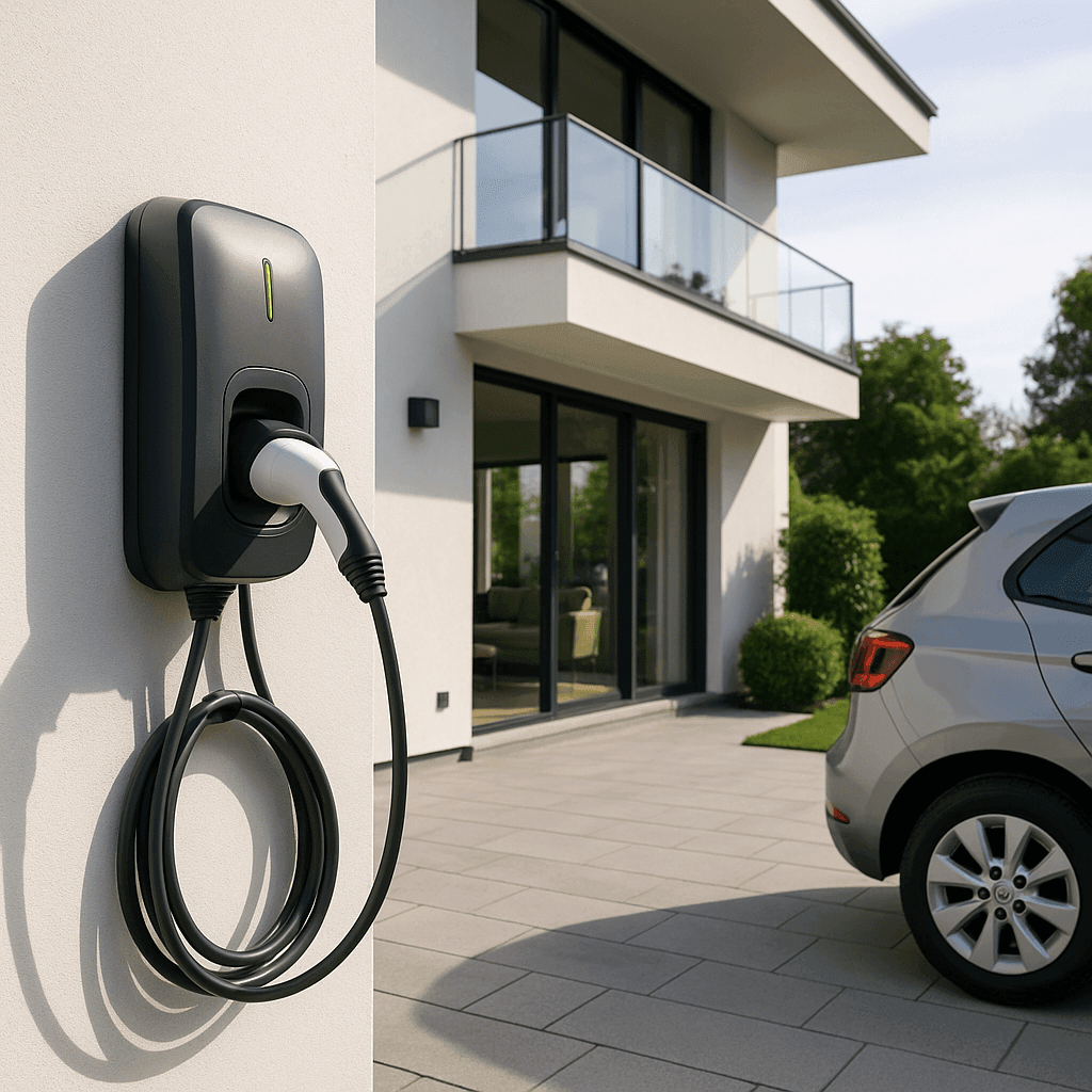 Bornes de recharge à domicile ou en entreprise